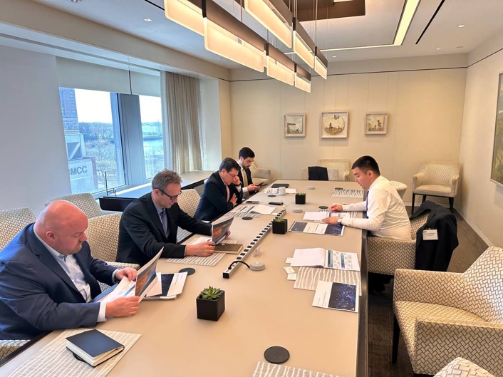 Investor meeting — Uzbekistan delegation