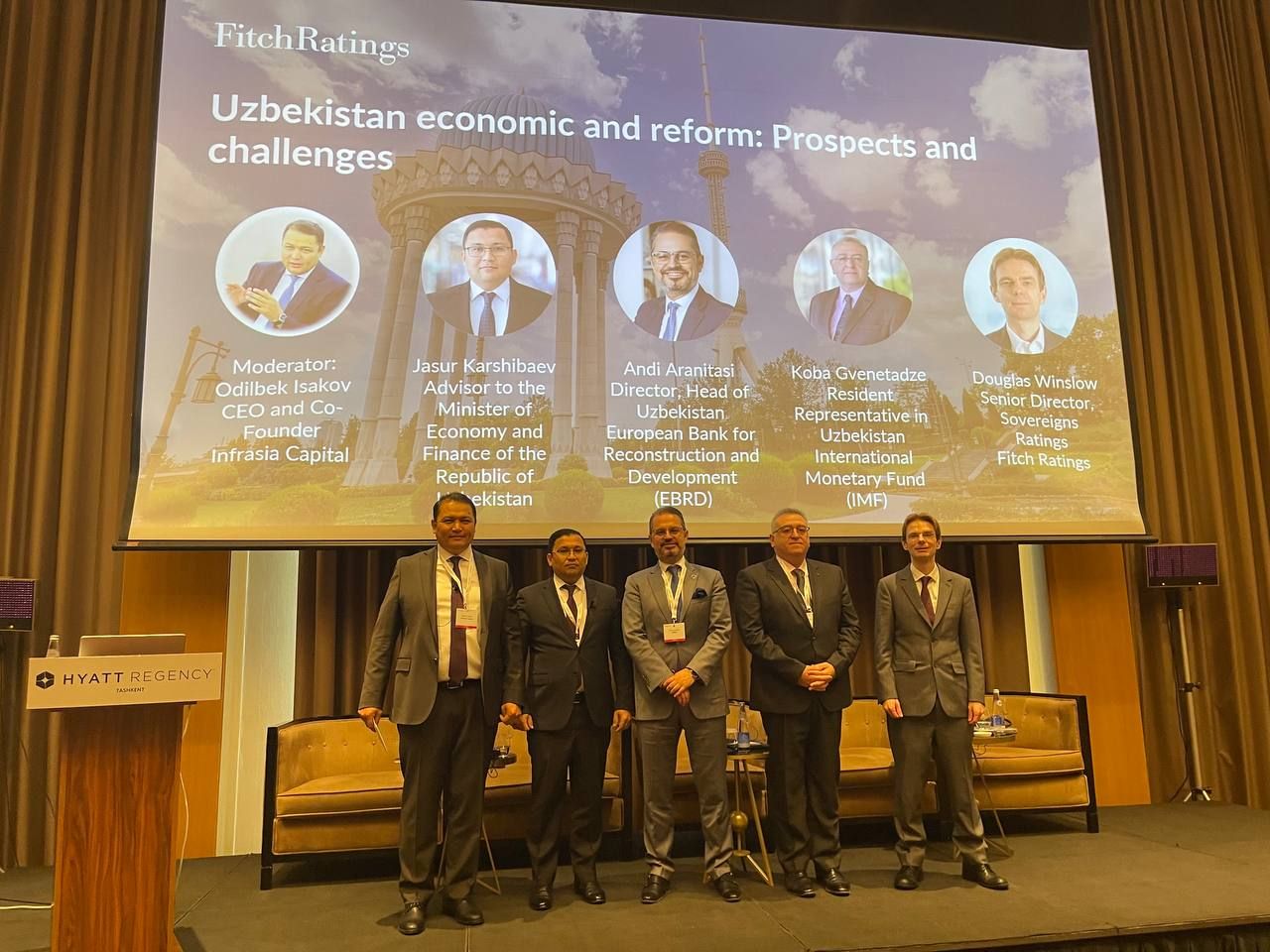 Fitch on Uzbekistan Forum Panel