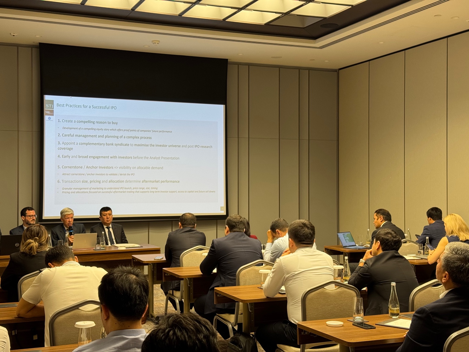 Participants of Uzbekistan IPO Seminar